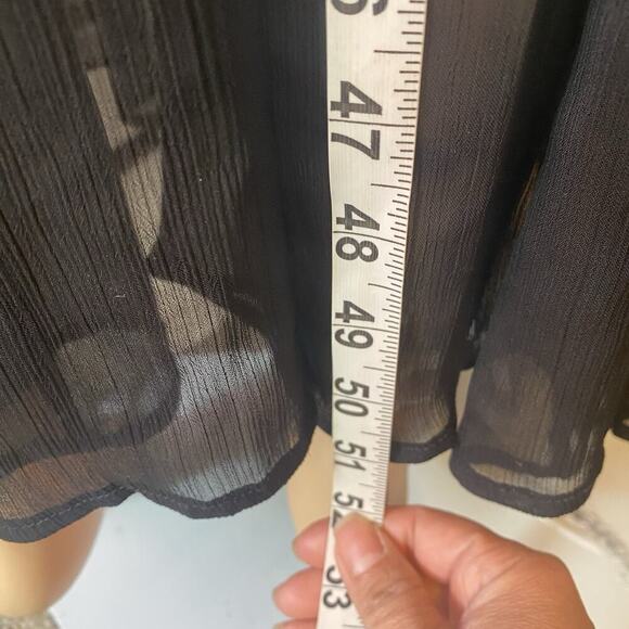 Vintage 90s Pyramid Collection Velvet Maxi Dress Goth Boho Witchy Renaissance S - Picture 5 of 11